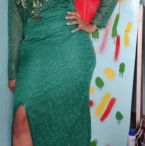 Vintage Sequin long dress